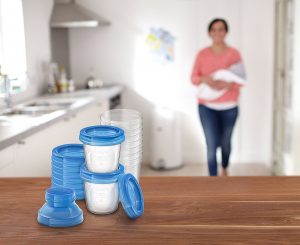 Contenitori latte materno